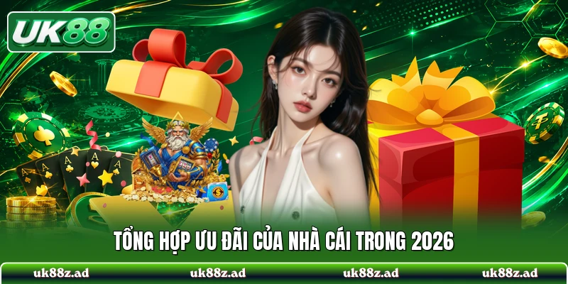 Tổng hợp ưu đãi của nhà cái trong 2026