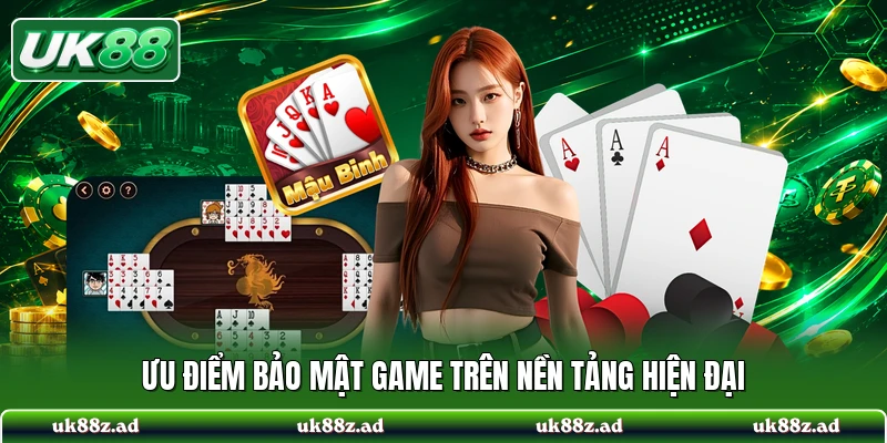 Ưu điểm bảo mật game trên nền tảng hiện đại
